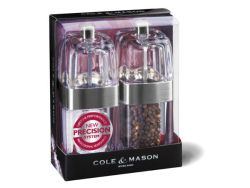 Cole Mason Cole & Mason Seville Acrylic Salt & Pepper Mill Set Set