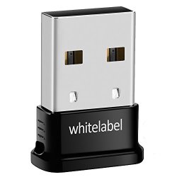 Bluetooth Whitelabel 4.0 Usb Dongle Adapter Compatible With Windows 10 8.1 8 7 Vista Xp Plug And Play Or Ivt Bluesoleil Driver