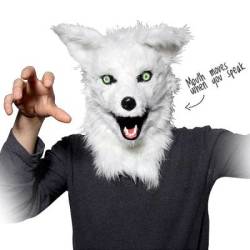 ThumbsUp! Mr Fox Wolf Mask with Moving Mouth