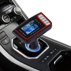 Car Mp3 Music Player With Fm Transmitter With Remote Control Support Tf Sd Card Usb Flash Dis...