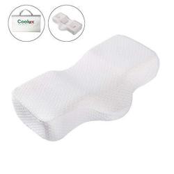 Soft Anti Snore Pillow Sleep Support Pillow For Back side Sleepers Wellness Memory Foam Cervical Side Sleeper Solution