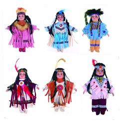D10738A 10 Little Cubs Collectible Native American Indian Doll