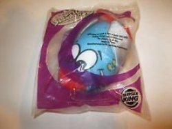Jetter Airplane Plush Toy - 2000 Burger King Kids' Meal Silly Slammers Assortment By Burger King