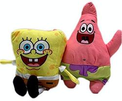 Spongebob 10" And Patrick 11" Stuffed Plush Doll Toy Set