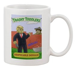 Ceramic Coffee Mug - Trashy Toddlers "despicable Donald