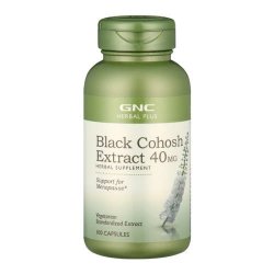 GNC Herbal Plus Black Cohosh 40MG 100 Capsules
