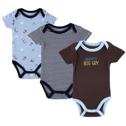 Mother Nest 3pcs Baby Boy Short Sleeve Romper - 15102812 10-12 Months