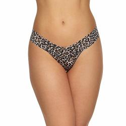 Hanky Panky Signature Lace Low Rise Thong Classic Leopard One Size 2-12