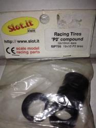Slot.it - Racing Tires P2 Compound 19x10mm 4pcs Sipt05 19x10p2 1:32 Scale