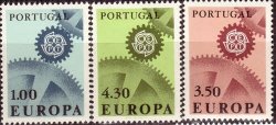 PORTUGAL1967 Europa Complete Unmounted Mnt Set Sg 1312-4