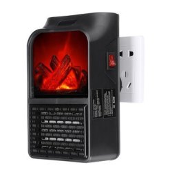 900W MINI Portable Electric Heater Fan Air Warmer Fireplace Flame Heater  Remote Control | Reviews Online | PriceCheck