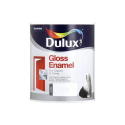 Dulux Paint Enamel Gloss Black 1L