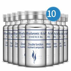 Kweeniny 10PCS Hyaluronic Acid Essence Collagen Firming Skin Care Anti Aging Moisturizing