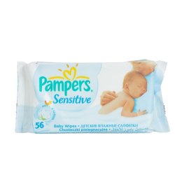 Pampers Sensitive Refill Wipes 1 X 56'S