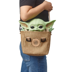 The Child Plush Toy Yoda Baby Figure From The Mandalorian