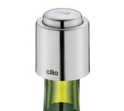 Cilio Wine Bottle Stopper Stainless Steel