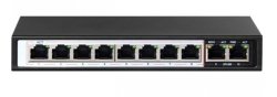Ultralan 8 Port 96W Gigabit Ethernet Ai Poe Switch With 2 Ge Uplinks Ports