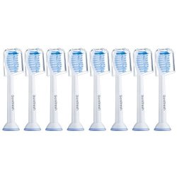 Replacement Toothbrush Heads Sensitive Sonic Toothbrush Heads For Philips Sonicare Electric Toothbrush 8 Pack