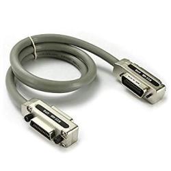 Tezong IEEE-488 Gpib hpib CN24 Male To Female Metal Connector Extension Gpib Cable 1PACK 1.5 Meter