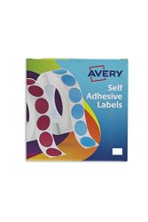Avery 24-415 Small White Rectangle Self-adhesive Labels In Dispenser Hand Write Only 12 X 18MM 2000 Labels Per Pack