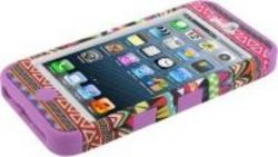 Tuff-Luv Chepi 2-in-1 Navajo Aztec Plastic Gel Case For Apple iPhone 5 5s