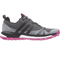 Adidas Size 5 Womens Terrex Agravic in Grey & Pink