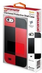 Promate Notik Iphone 5 Checkered Protective Shell Cover Colour: White black Fashionably Aimed This Unique Checkered Design Protection Case For Iphone 5 5S