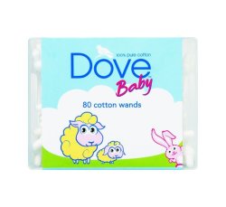 Dove Baby Cotton Wand 1 X 80'S