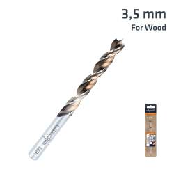 Alpen Timber Twist 3.5 Mm Wood Drill Bit Sleeved ALP6710035