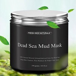 Dead Sea Mud Mask 250G 8.8 Fl.oz. Deep Skin Cleanser Facial Black Mask Purifying