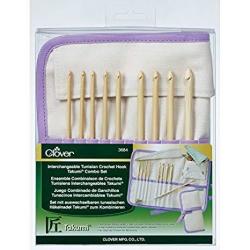 Interchangeable Crochet Hook Set, USK 10.5/6.5mm-19/15mm (Pastel)