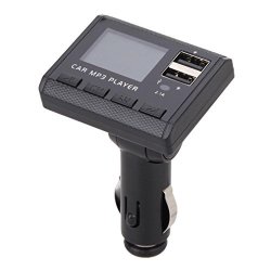 Inkach Car Music MP3 Player Fm Transmitter Modulator With Dual USB Charging Sd Mmc Remote