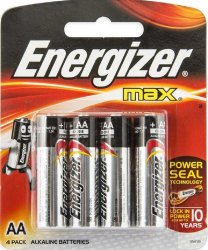 Energizer Max Alkaline Aa Batteries