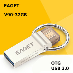 Eaget V90 Ultra Mini Usb Flash Drive Usb 3.0 Otg Smartphone Pen Drive Thumb Dri