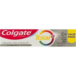 Colgate Total 12 Clean Mint Anti-germ Toothpaste 12 X 150ML