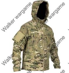 Us Special Forces Soft Shell Combat Jacket Multicam Colour - Size Large