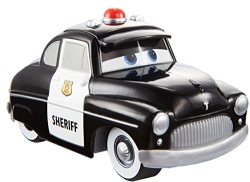 Disney Pixar Cars Track Talkers Sheriff Vehicle 5.5-IN Talking Movie Toy With Sound Effects Collectible Character Car Gift For Kids & Collectors Ages 3 Years Old & Up