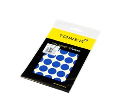 Tower C19 Colour Code Labels Sheets - Blue