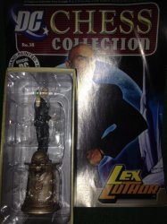 Dc Chess Collection - Lex Luthor C w Magazine No 38 Eaglemoss Collections