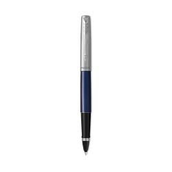 Jotter Rollerball Pen Royal Blue Chrome Trim Black Ink