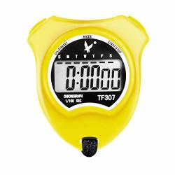 Leap Professional Digital Sports Stopwatch Timer Waterproof And Shockproof Stopwatch With Extra Large Number Display Great For School Community Or Personal Track Field Events
