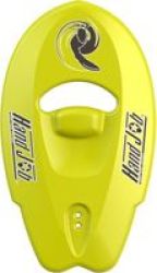 Body Surf Board With Leash Yellow