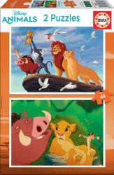 Educa The Lion King Cardboard Puzzle - 2 X 48 Piece