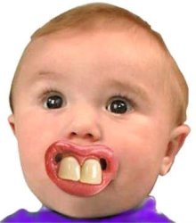 All I Want For Christmas Is My Two Front Teeth Billy Bob Products Baby Pacifier