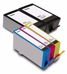 Purpplex Remanufactured Ink Cartridge Replacement For Hp 920XL CD975AN Black And Hp 920XL Cmy Ink Cartridge For Hp Officejet 7500A 6500A Plus 6000 2