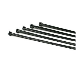 Wurko Pack Of 100 Cable Ties Black 982513
