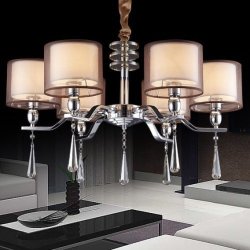 Crystal Chandelier Lt Has Eight Pieces