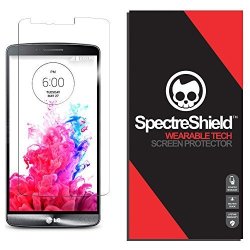 LG G3 Screen Protector Spectre Shield Flexible Screen Protector For LG G3 Full Coverage Ultra HD Clear Anti-bubble Anti-scratch Unlimited Replacement Film
