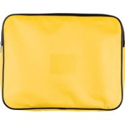 Trefoil Polyester Subject Sorter Bag Yellow