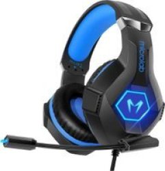 Microlab G7 Pro Gaming Headset + Microphone - Black blue